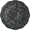 Ekena Millwork Cornelia Ceiling Medallion (Fits Canopies up to 4"), Hand-Painted Pewter, 22 1/2"OD x 1 1/2"P CM22CNPES - alternate 1